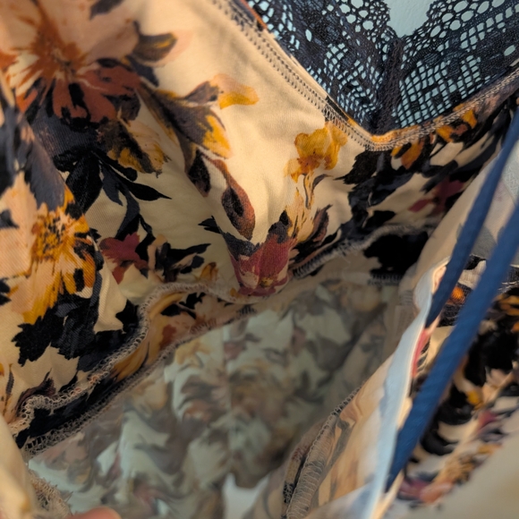 🌙 Cacique by Lane Bryant Floral Nighty ✨ size 14/16 - Picture 6 of 9